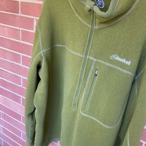 Cloudveil fleece half zipper shirt size xl
